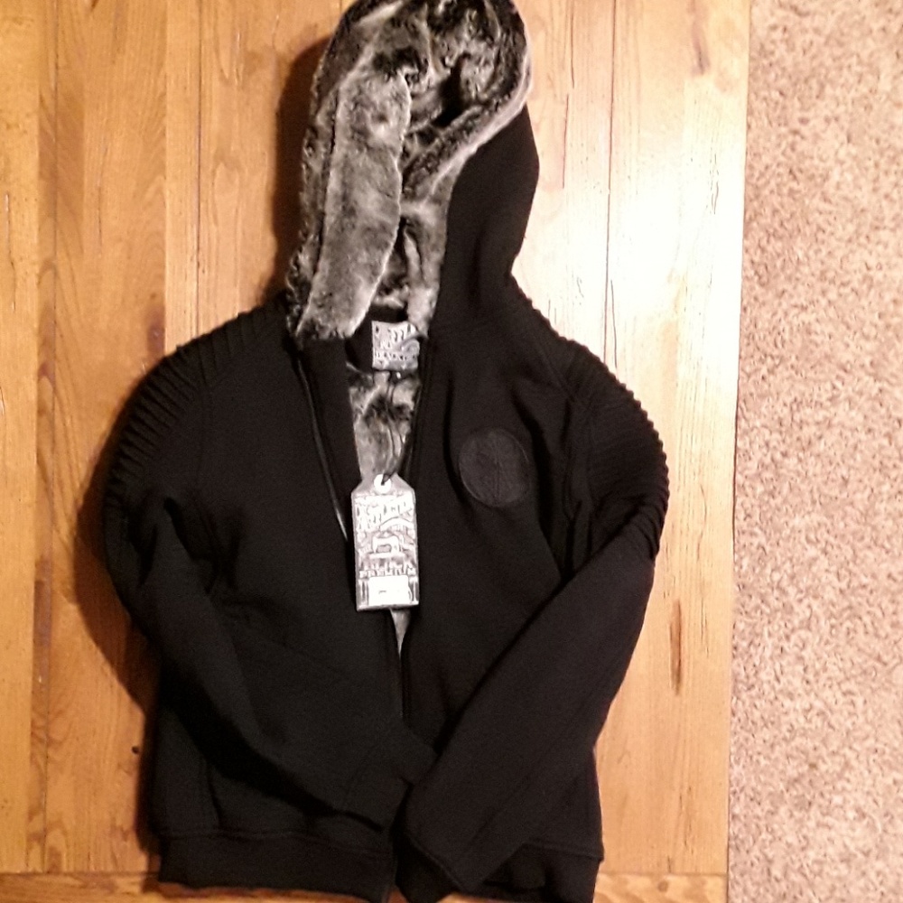 Affliction zip up hoodie